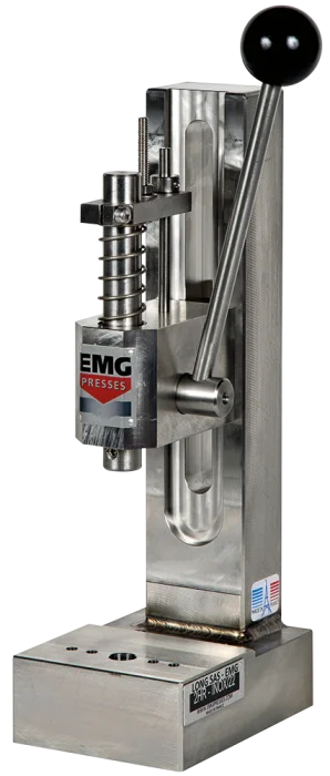 Stainless steel hygienic bench presses