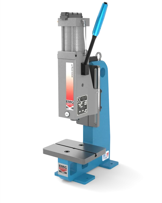 Manual Presses with Pneumatic Assistance